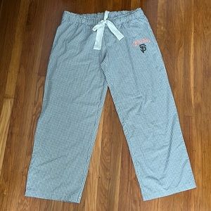 EUC San Francisco Giants pajama bottoms